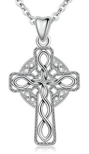 Celtic Croce Croce Solid Silver